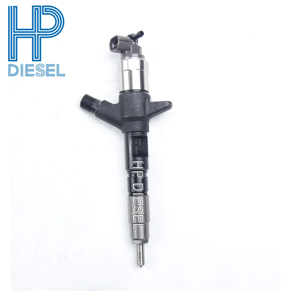 6pcs/lot Common Rail Diesel Engine Fuel Injector Compatible with for Hyundai Excavator Part Numbers 095000-8310