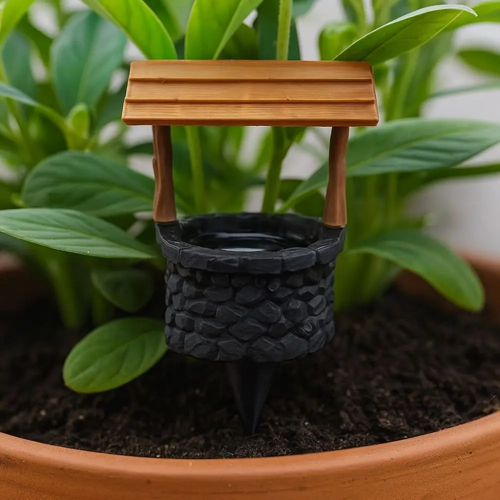 زارع سقي ذاتي من البلاستيك، نظام إطلاق بطيء، نبات مضاد للتبخر، سقي الآبار، موفر للمياه