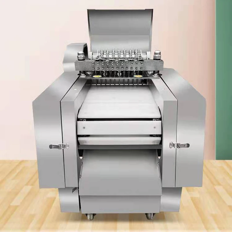 High-Power Dicing Machine For Ribs Pig Feet Chicken Duck Fish Frozen Meat Slicer Meat Cutting Machines