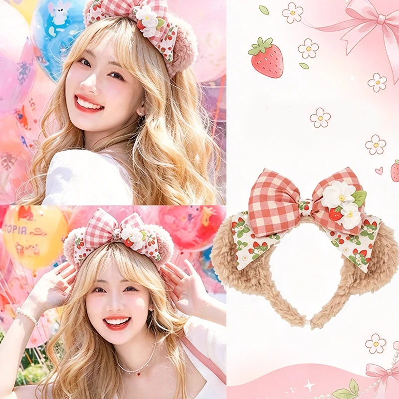 Disney Duffy Family DIY accessories ,apparel fittings，girls Headband ,Amusement park photo props, cosplay，Party ，sweet style