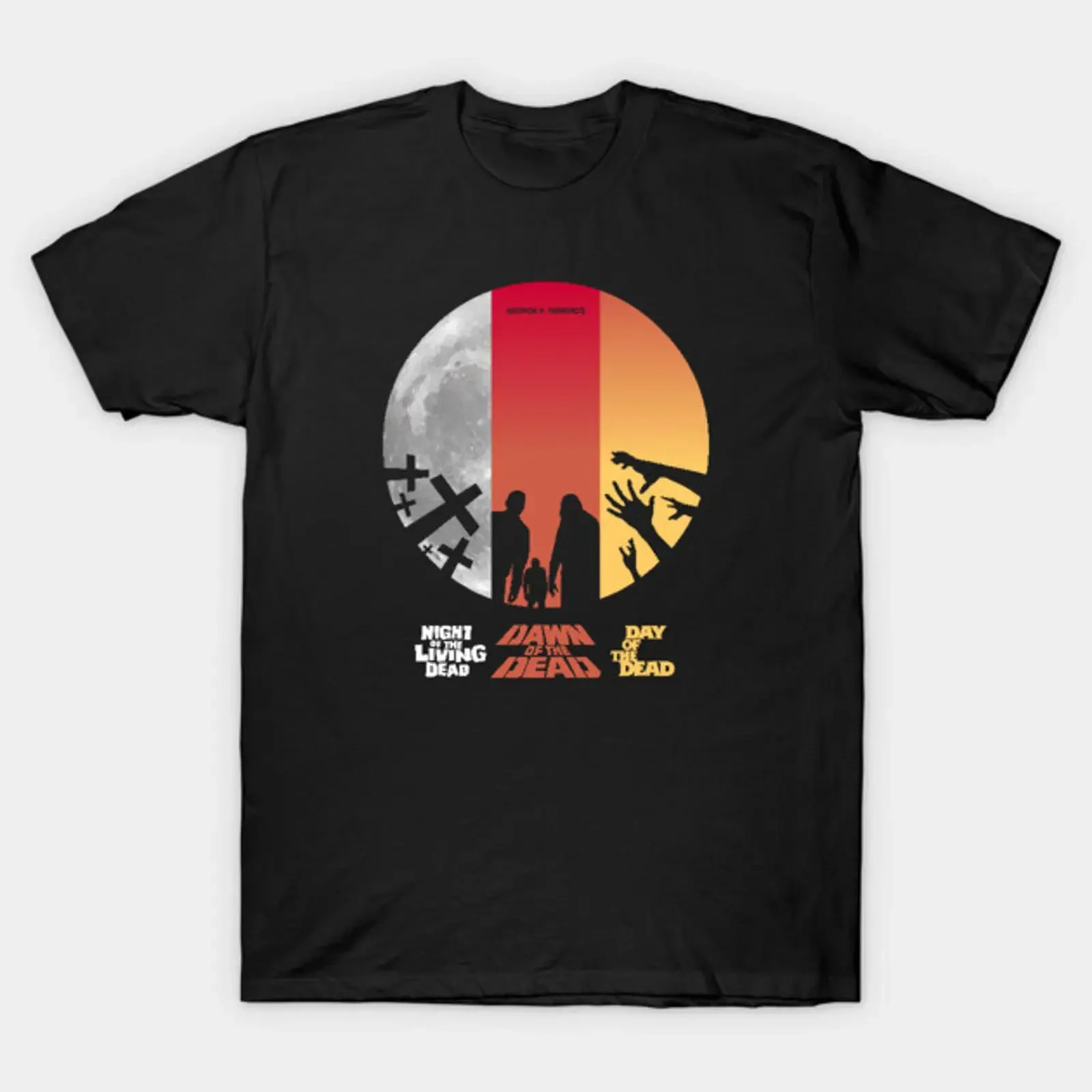 Trilogy of the Dead by George A Romero T Shirt vintage Washed graphic Comfortable Unisex Top For Everyday Wear designer clothes