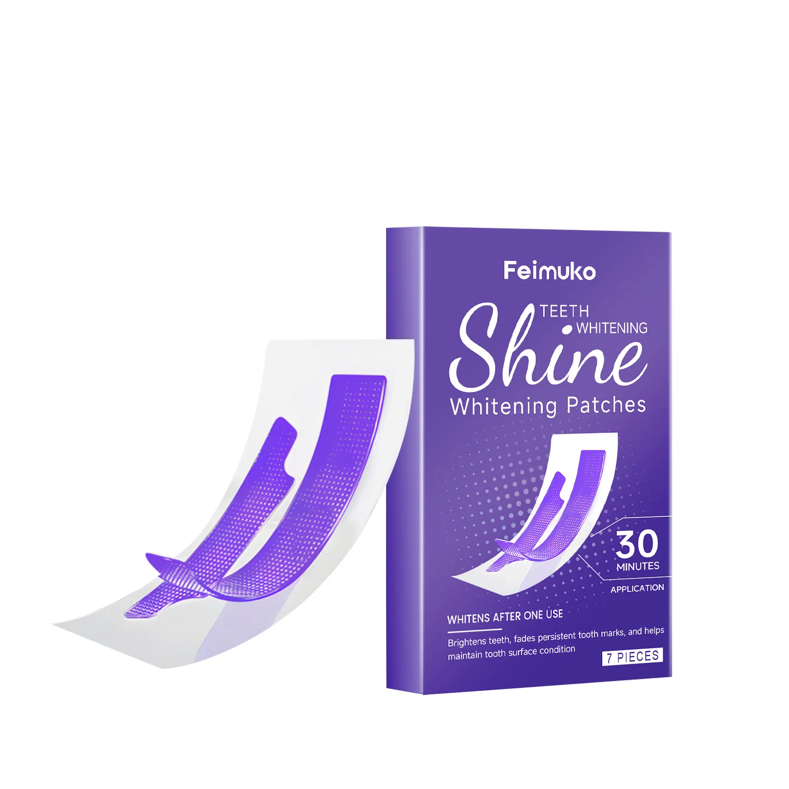 Teeth Whitening Strips Cleaning Dental Yellow Plaque Stains Bleaching Teeth Reduce Sensitivity Oral Hygiene Care Brighter Teeth