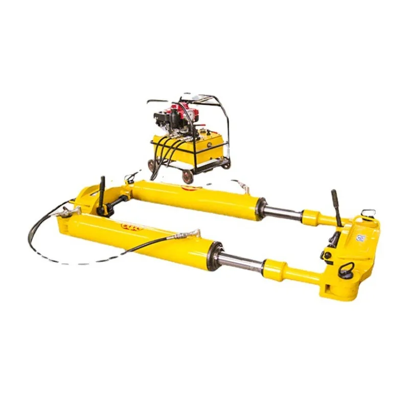 Rail stretching machine YLS-400 hydraulic rail stretching machine, railway high-speed rail repair stretching
