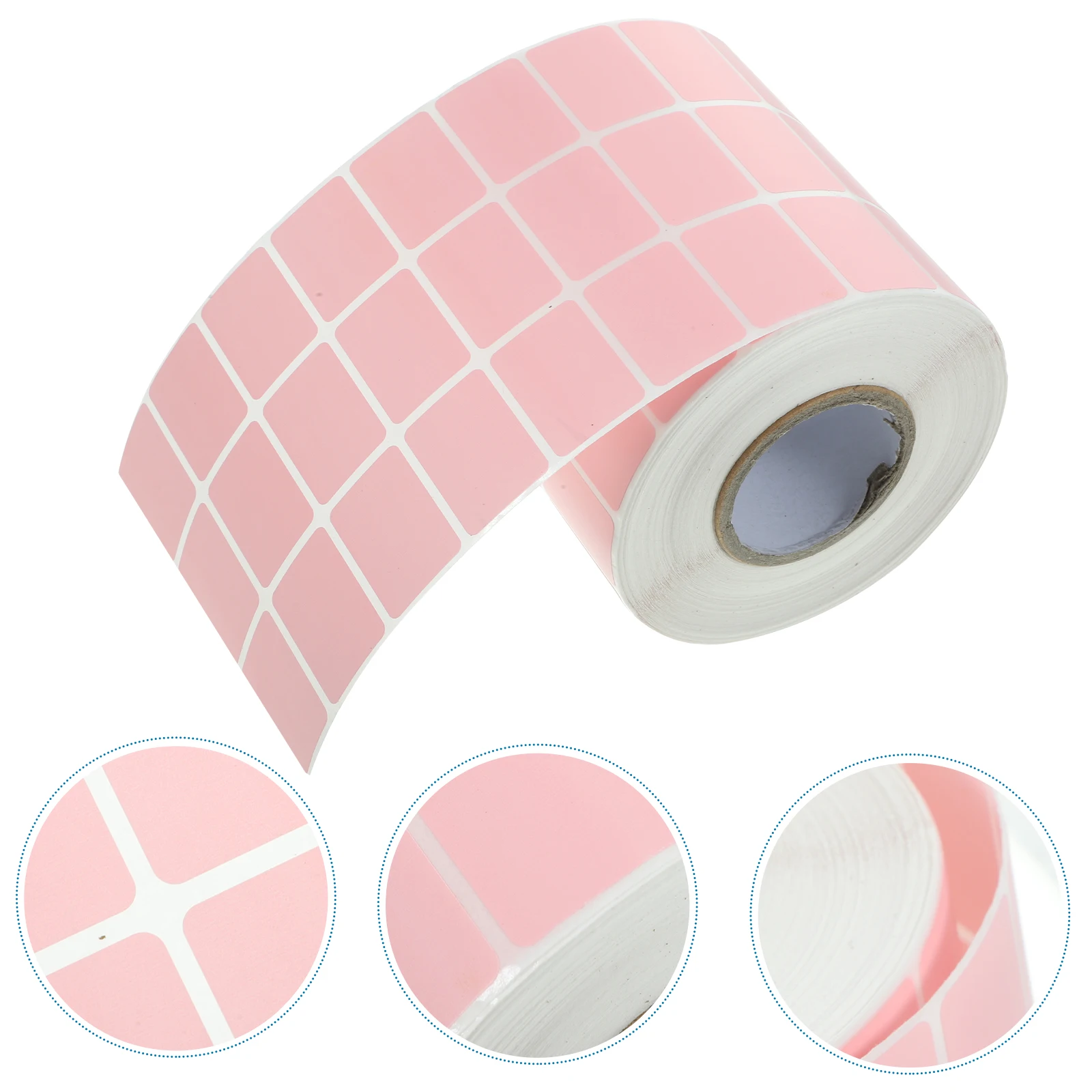 1 Roll Thermal Label Stickers Permanent Adhesive Rectangular Wash Resistant Printable Address Shipping Label For Clothing