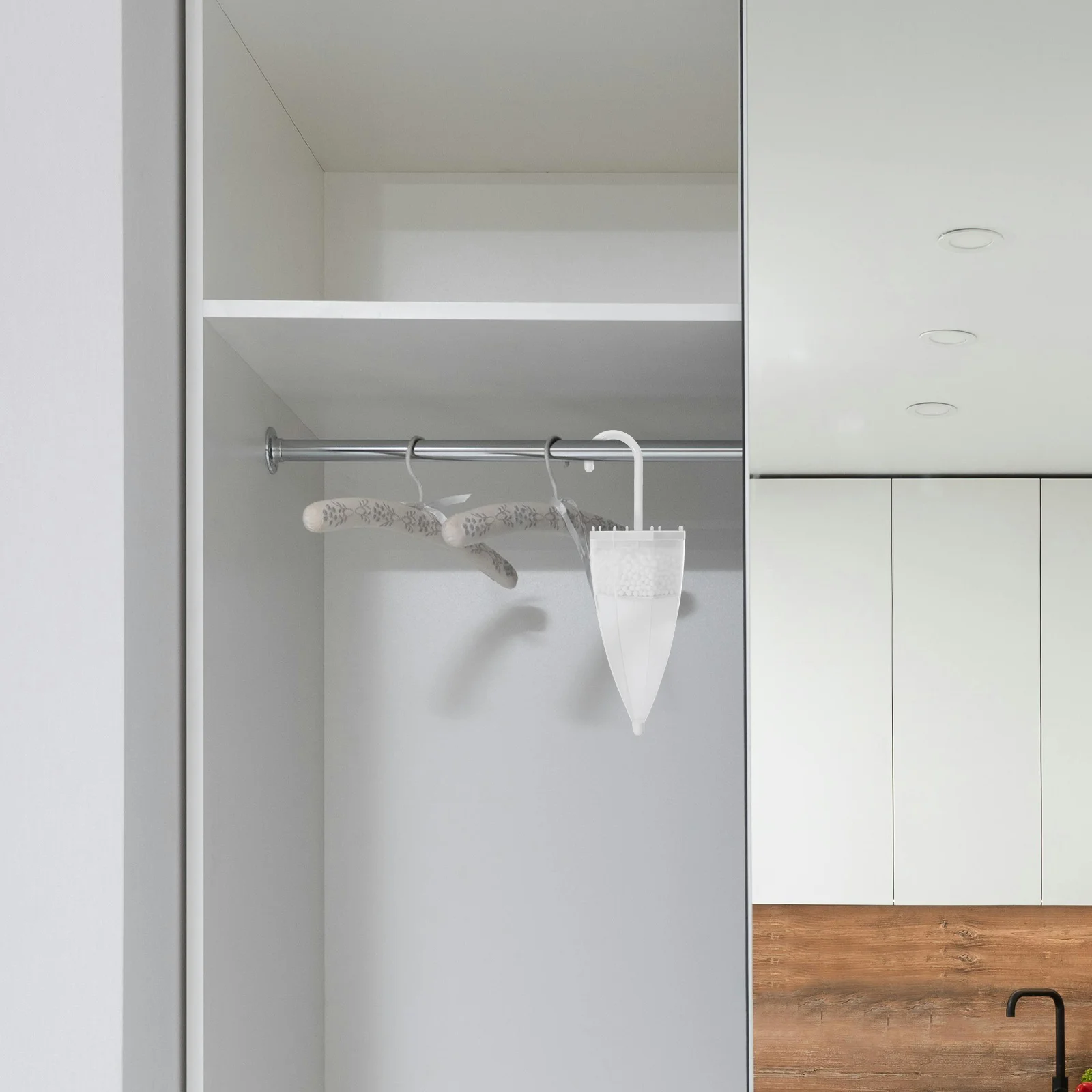 

Hanging Closet Moisture Absorber Box High Efficiency Dehumidification Longlasting Control Versatile Home Use Wardrobe Shoe