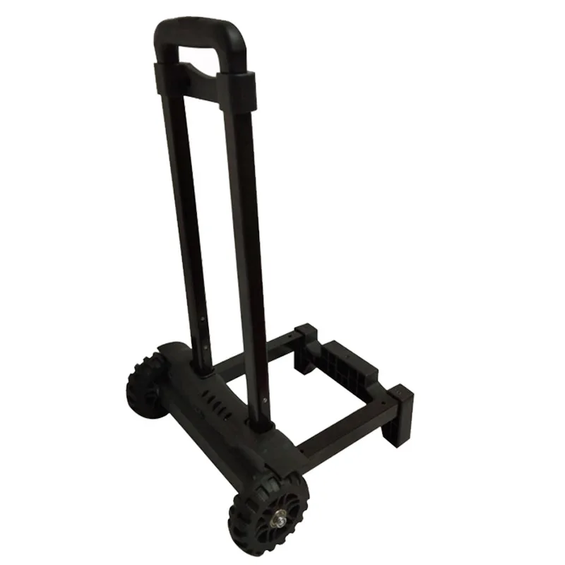 Compact Mini Folding Portable Luggage Carts With Silent Durable Wheels