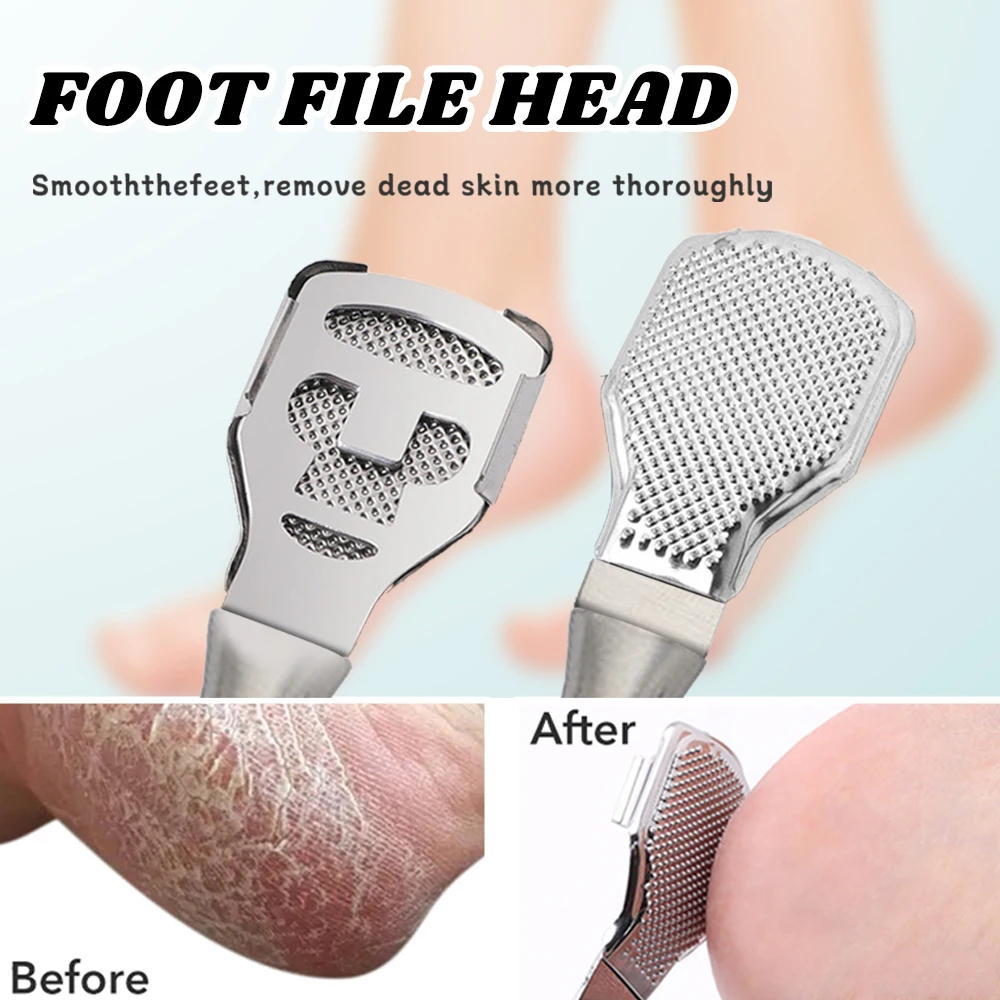 1PCS tainless Steel Pedicure Foot Hard Dead Skin Remover Cutter Shaver Trimmer Pedicure Callus Blade Body Care Tools Accessories