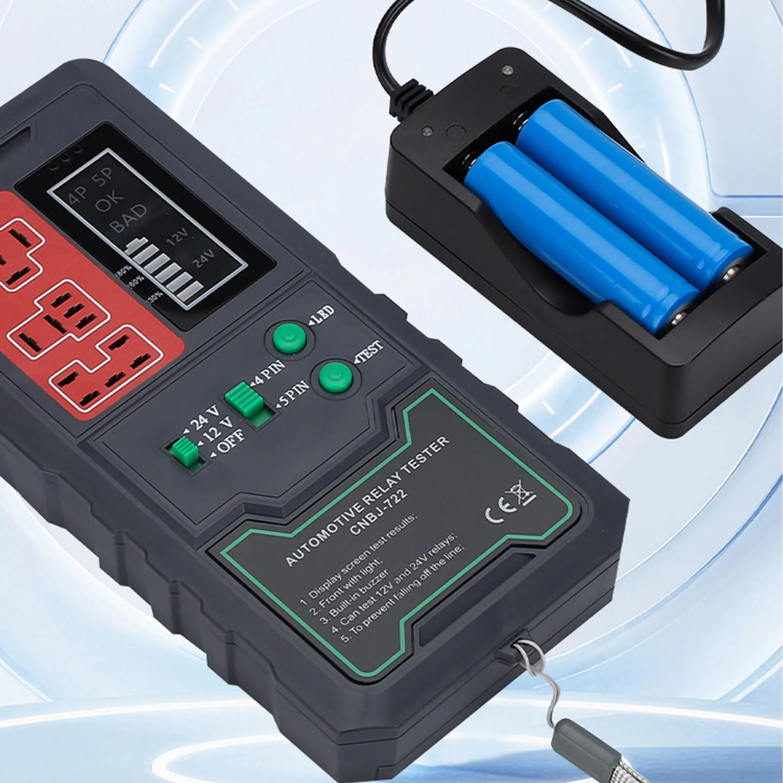 قابس تحويل اختبار مرحل السيارة لصيانة الدراجات النارية في السيارة