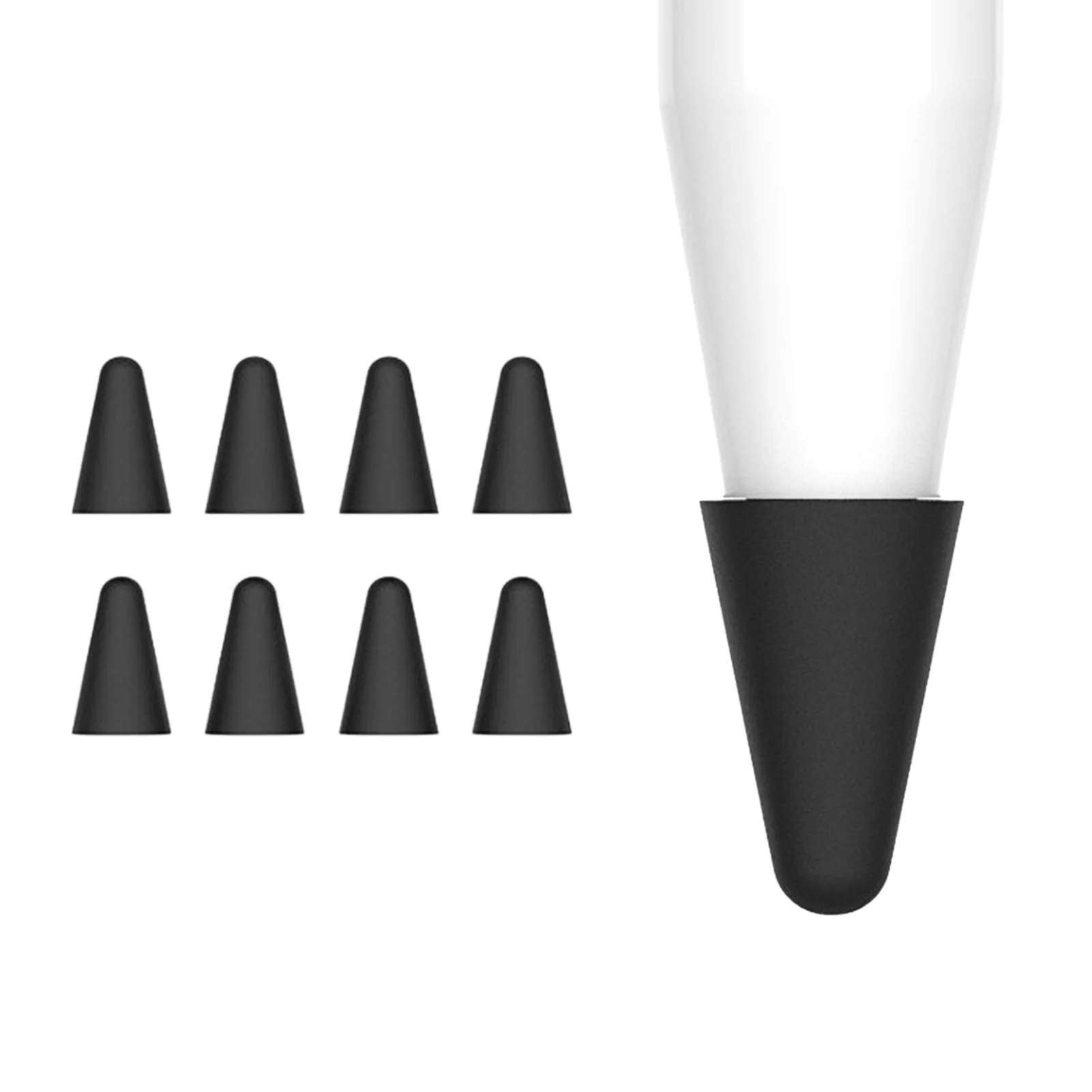 8 шт., Силиконовые Запасные наконечники для Apple Pencil 1 2