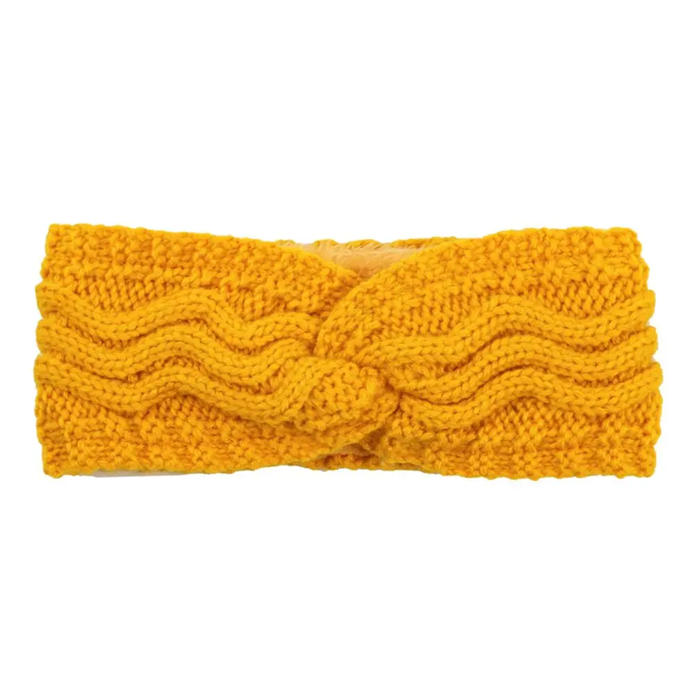 Fashion Soft Turban Crochet Stretch Knitted Headbands for Women Ear Warmer Hair Bands
