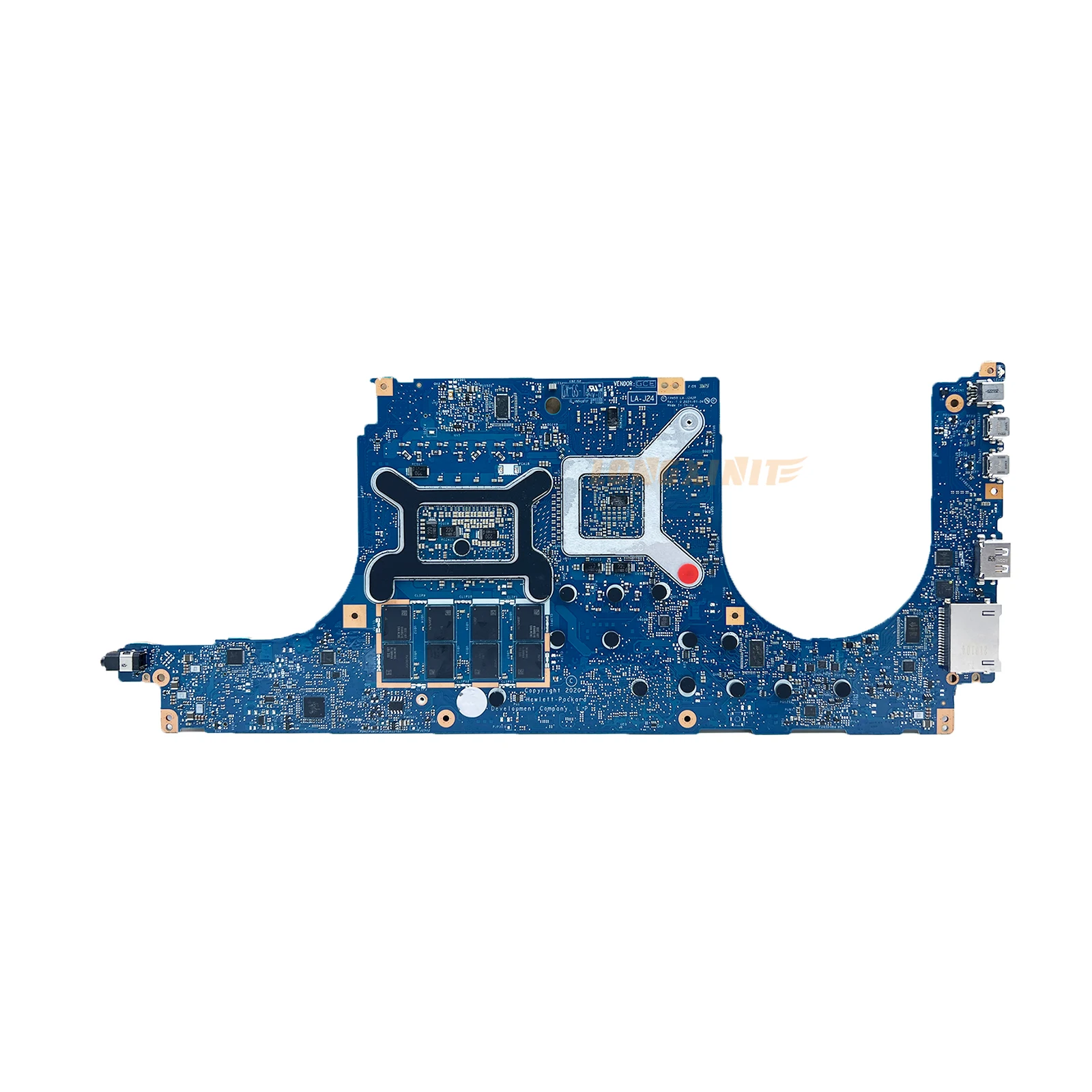 For  ZBook Studio G7 LA-J242P I5-10400H I7-10750H Central Processor 8G/16G-DDR T2000 V4G Laptop Motherboard.