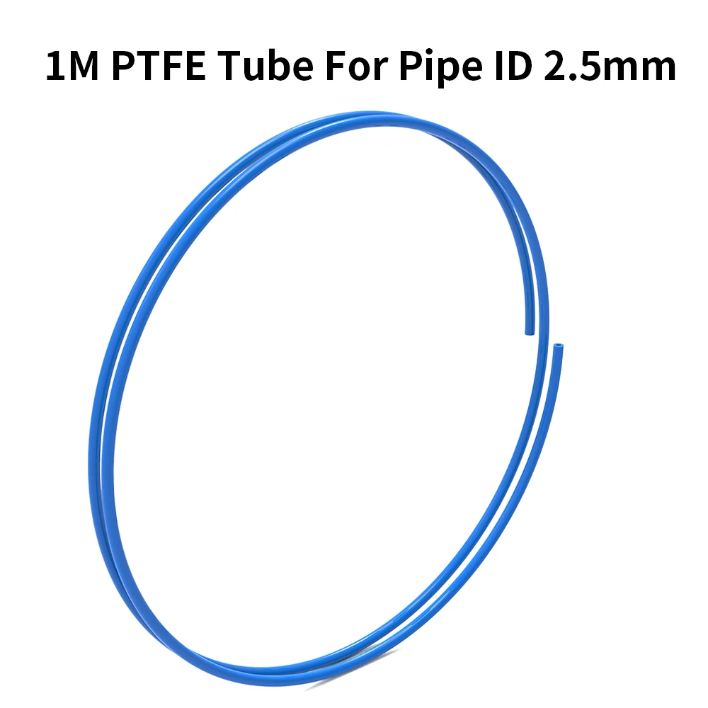 

1 Meter PTFE Teflon Tube ID 2.5mm PiPe Tube For V5 V6 J-head Hotend Bowden Extruder 1.75mm Filament 3D Printers Accessories