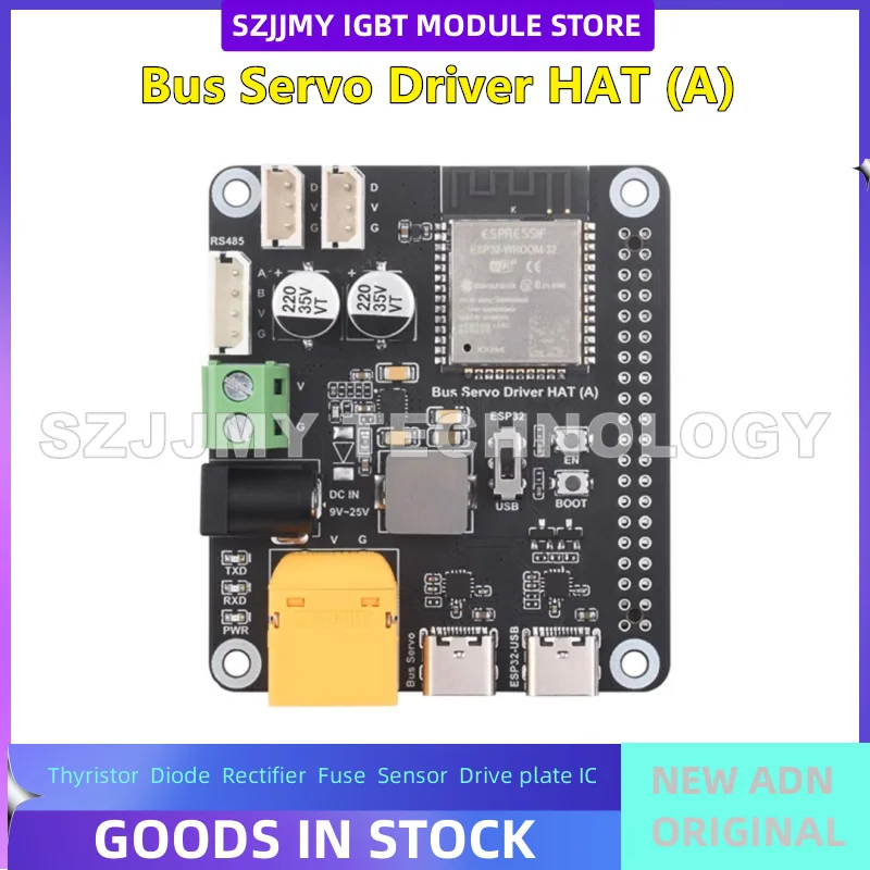 NEW ORIGINAL IN STOCK  Bus servo drive board with ESP32 main control 9~25V wide voltage input USB/UART communication