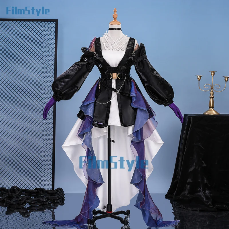 

Arknights Highmore Cosplay Costume Uniform Halloween Carnival Party Christmas Play Role Clothes Clothing for Women