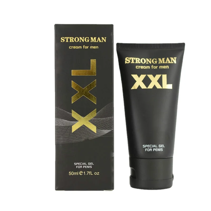 Strong Man Large Size Gel Male Penis Enlargement Oil Extender Increase Hot-XXL Cream Big Dick Aphrodisiac for Men Extend Sex