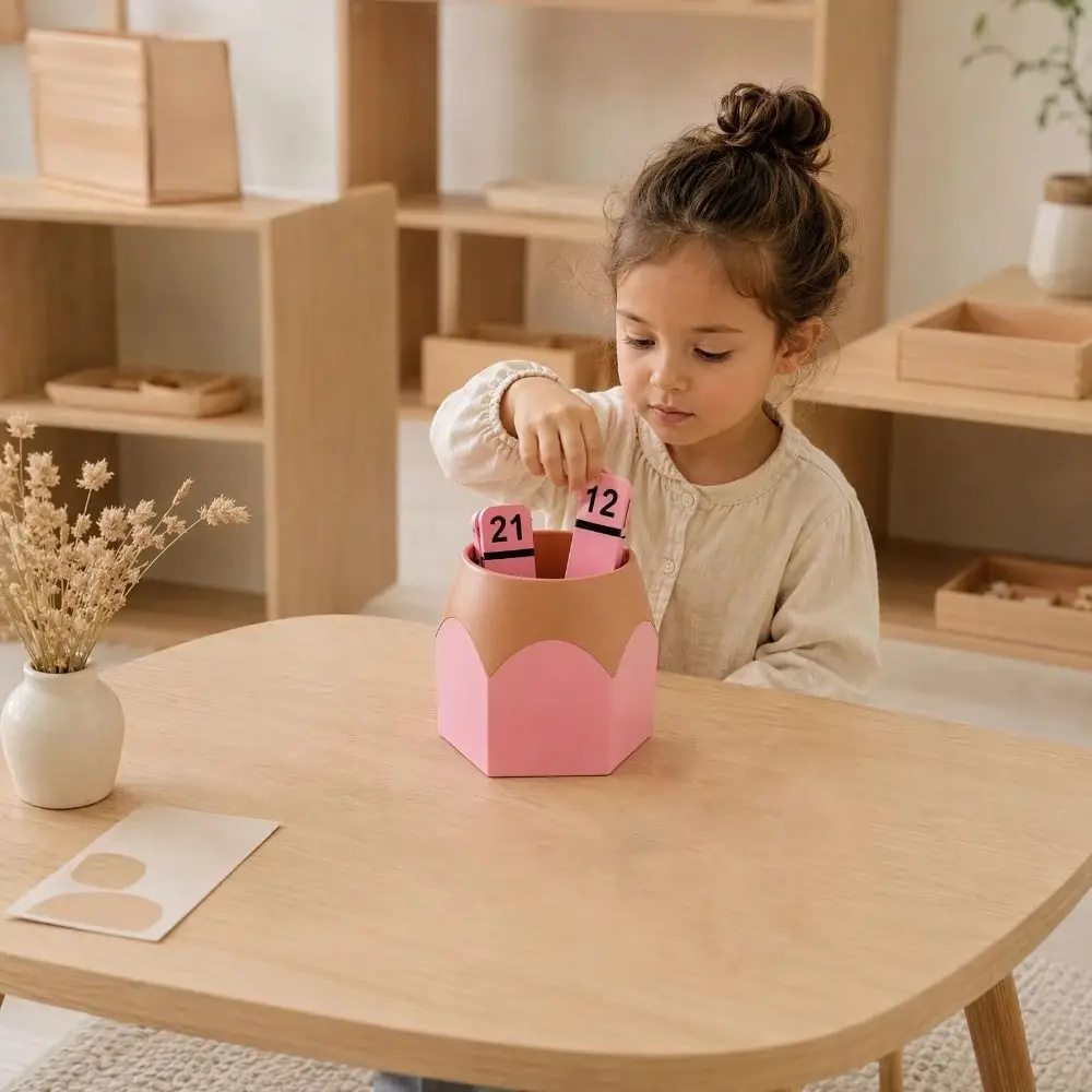 Reusable Counting Board Montessori Math Pencil Counting Sorting Board Math Manipulatives Quantity Count Math Teaching Aid