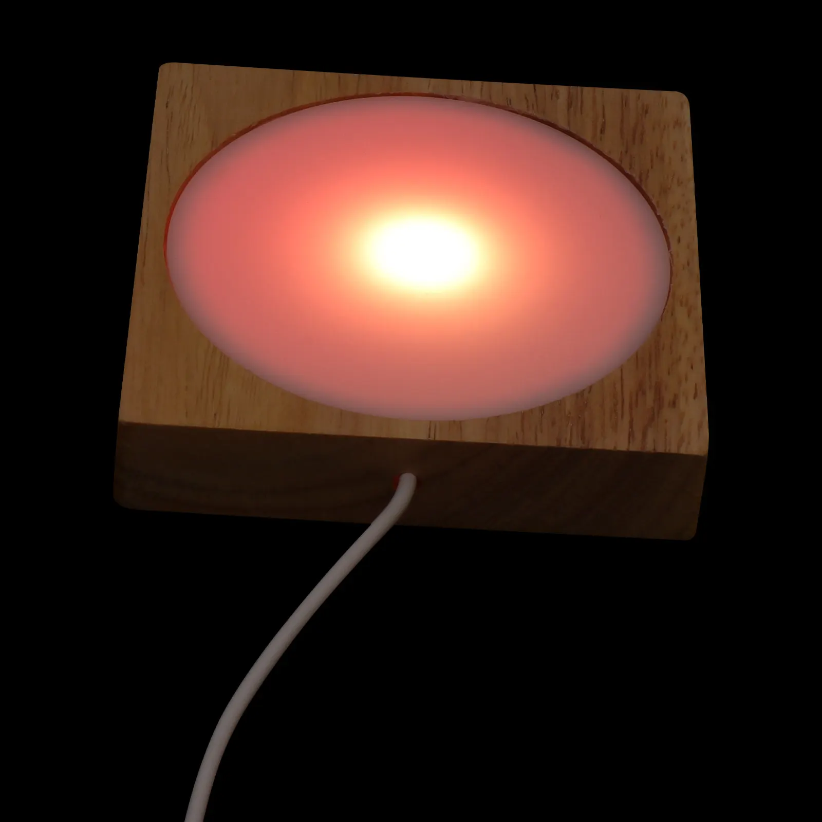 

Креативная декоративная лампа, ночник, маленькая деревянная прикроватная лампа, шикарный настольный декор для спальни, украшение для вечеринки, 1 шт.