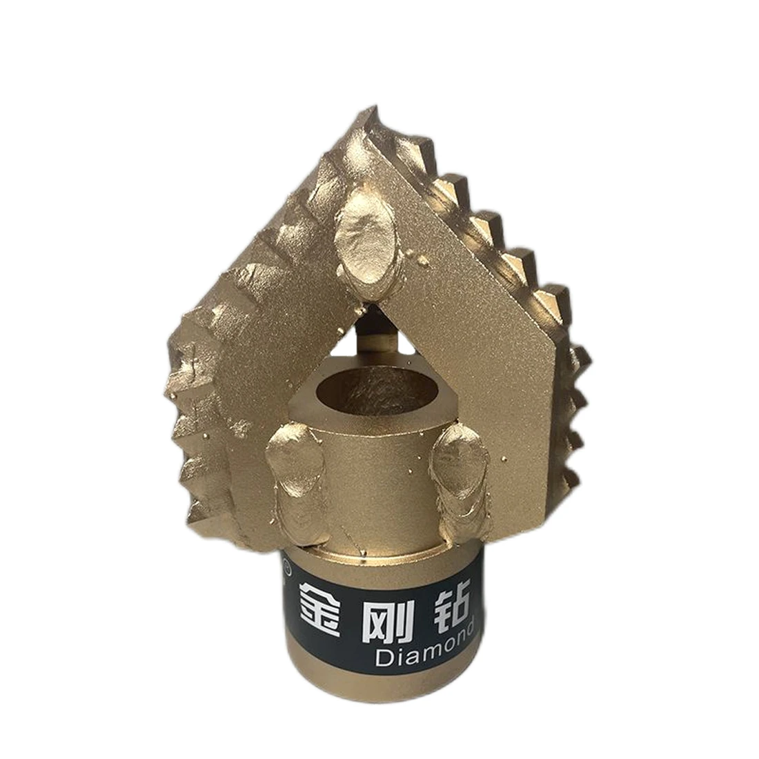 

3 Blade Drill Bit Full / Half Tooth 3 Wing Alloy Drilling Tool Well Drill Middle Octagonal Arc Angle Drilling Mud Pump Fitting