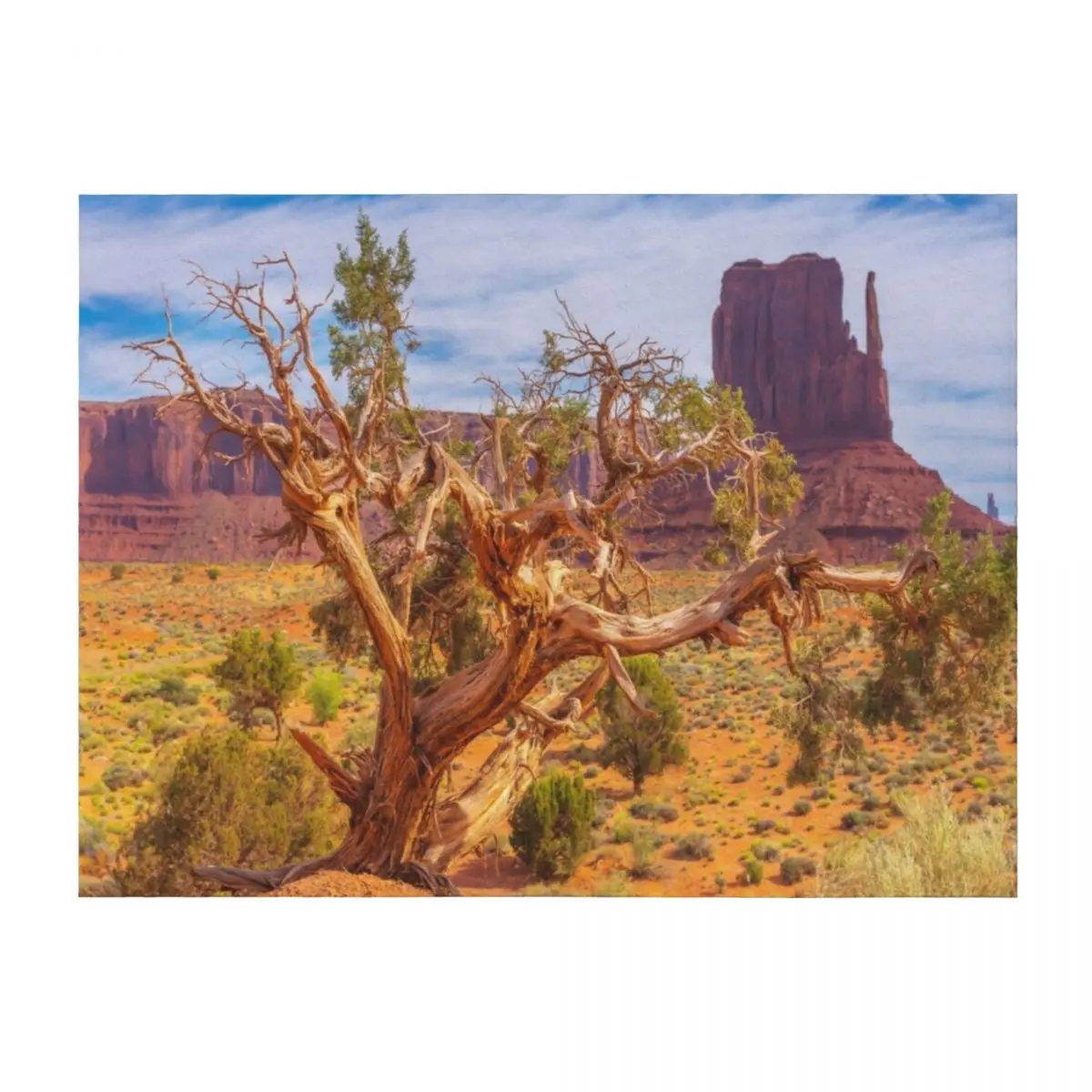 

Одеяло Monument Valley, США, летнее индивидуальное подарочное летнее постельное белье, гигантские одеяла для дивана