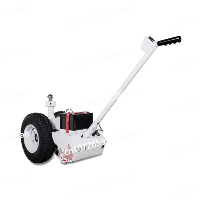 Electric Utility Cart with Easy-to-pull Trailer Jack for Camping Cargo Ship Trailers, Ideal for Practical Use