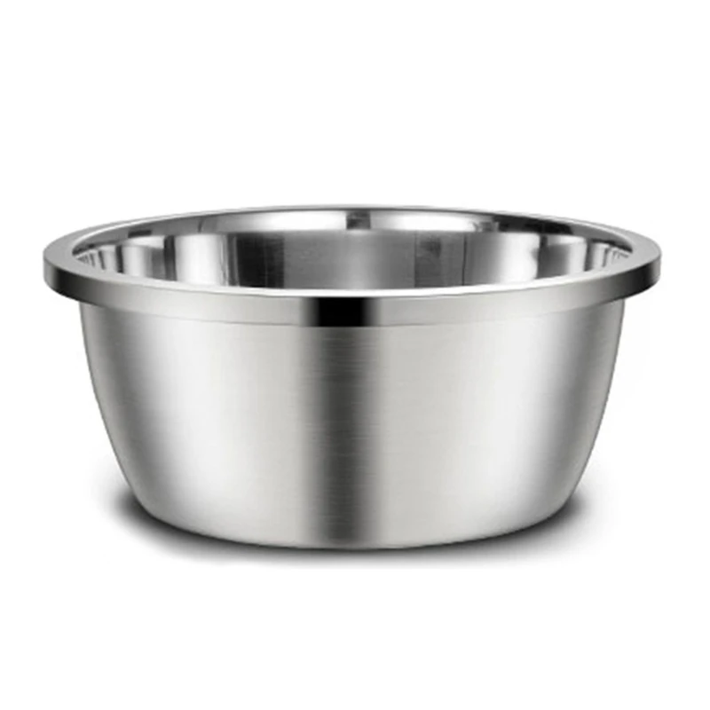 Stainless Steel Dog Bowls Heavy Duty Metal and Water Dishes Multi Sizes