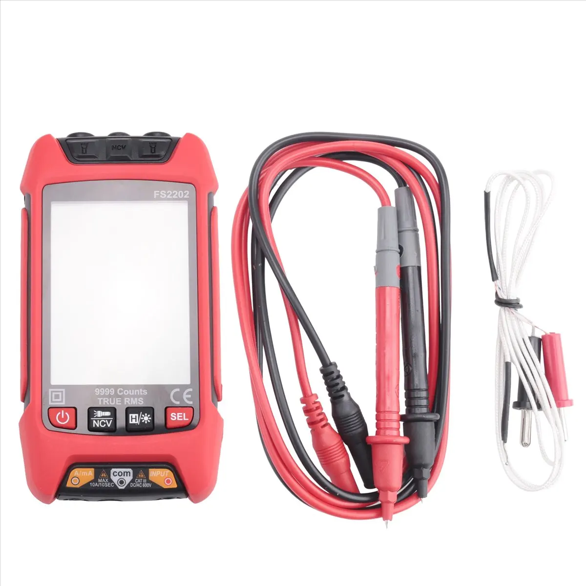 A24I Digital Multimeter, 9999 Counts TRMS Auto-Ranging Voltmeter, Accurately Measures Amp Ohm Voltage Meter
