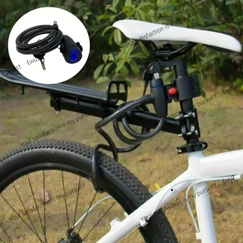 Heavy duty bicycle chain lock 80cm metal anti-theft, with 2 keys