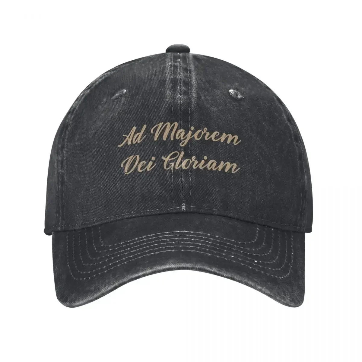 

Ad Majorem Dei Gloriam - For The Greater Glory Of God Baseball Cap Visor funny hat Women's Golf Clothing Men's