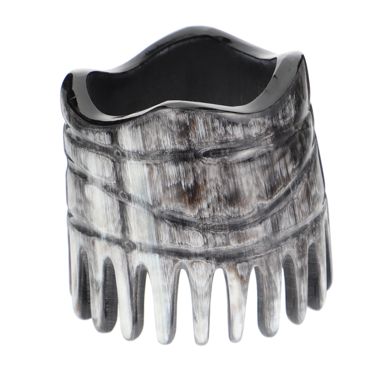 

1 шт. расческа для акупунктурных точек, натуральный роговой материал, тонкая работа, гладкие, широкие зубы, стимулирует кровообращение, легко держать массаж