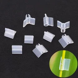 100pcs Fixed Special Grafting Clips Plastic Bundled Seedling Clips Reusable Grafting Clamps Eggplant