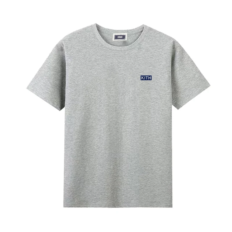 Zomer geëxporteerd naar Japan Koreaans katoen heren dames T-shirt borduurwerk letter logo paar casual losse O-hals korte mouw tees