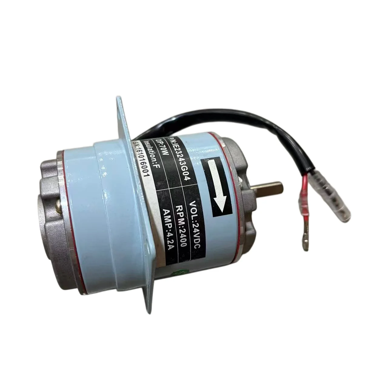 41-7568 1E23243G04 24V Condenser Fan Motor for Thermo King KV300 KV500 Truck Refrigeration Unit Compressor Cooling Blower Motor