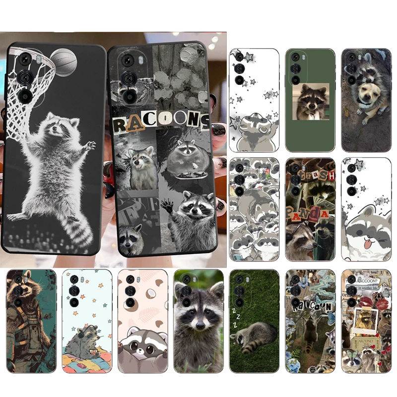 

Phone Case For Motorola Edge 60 50 40 Pro 60 50 40 30 Ultra Neo Fusion Moto G Stylus G Raccoon Basketball