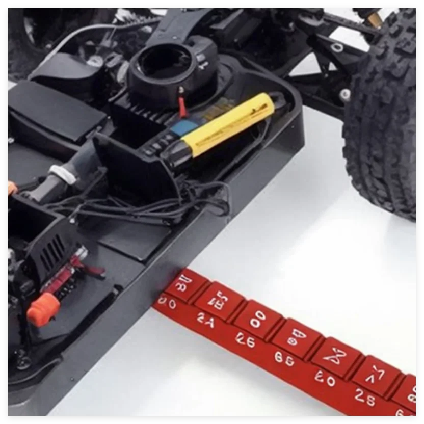 

9IMOD RC автомобильная линейка высоты шасси 3-10 мм шунтирующая линейка из алюминиевого сплава для RC 1/10 Drift автомобильный измерительный инструмент для ремонта