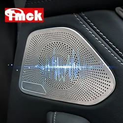 NEW For Mercedes Benz CLS Class C257 AMG GT50 2018-2023 Stainless Steel Car Accessories Front Rear Door Audio Speaker Cover Trim