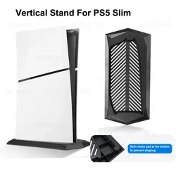 For PS5 Slim Console For PS5 slim Host Heat Dissipation Base Vertical Stand with and Non-Slip Feet For PS5 Slim Accessories