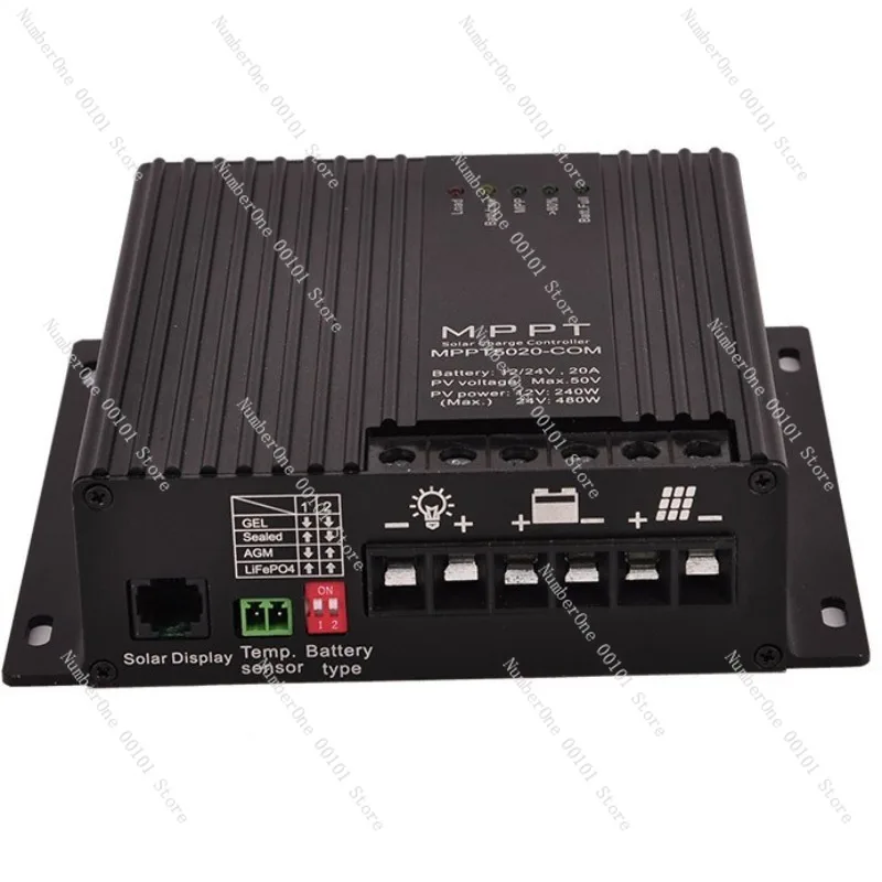 20a40a solar controller for lithium battery applicable to full power off-grid system