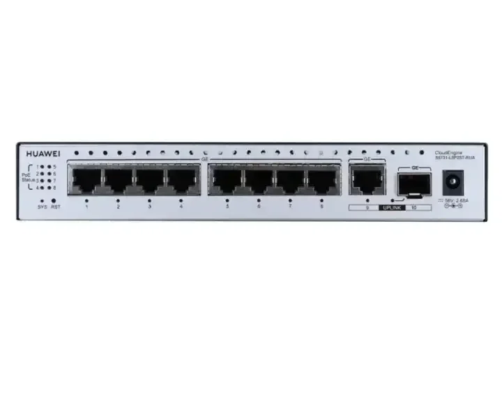 

Enterprise Network 8 Port POE Switch S5700 Series Switches S5731-L8P2ST-RUA