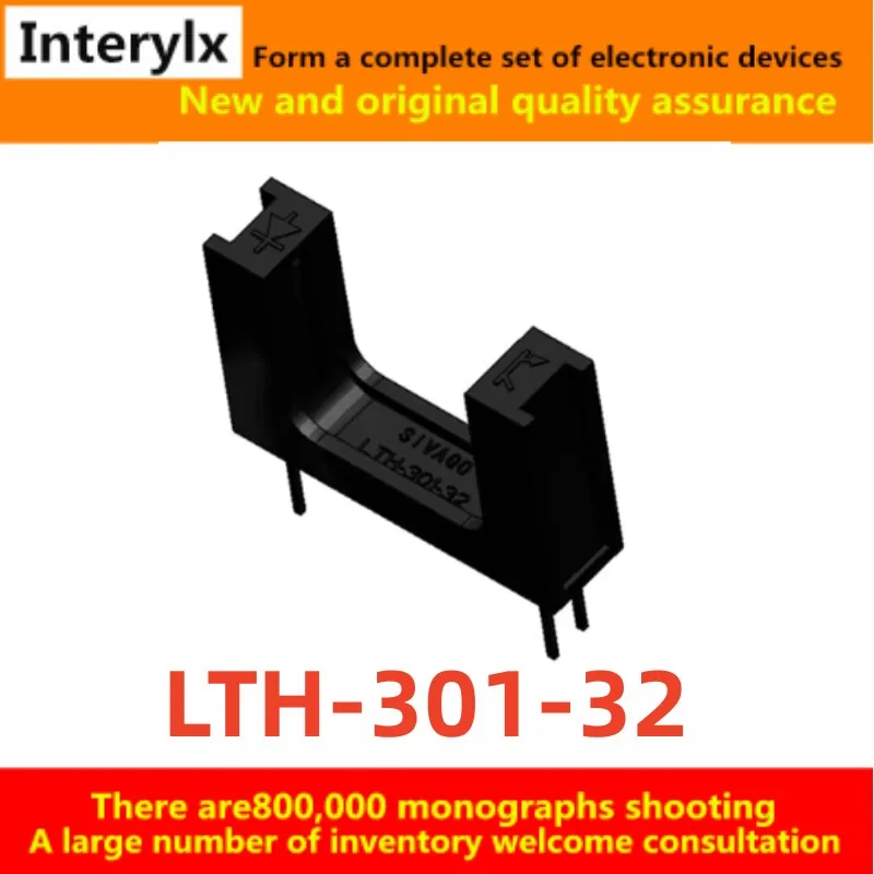 10Pcs/Lot new LTH301-32  LTH301-32 slot width 15MM slot type optocoupler HY301-32 infrared optophotoelectric switch