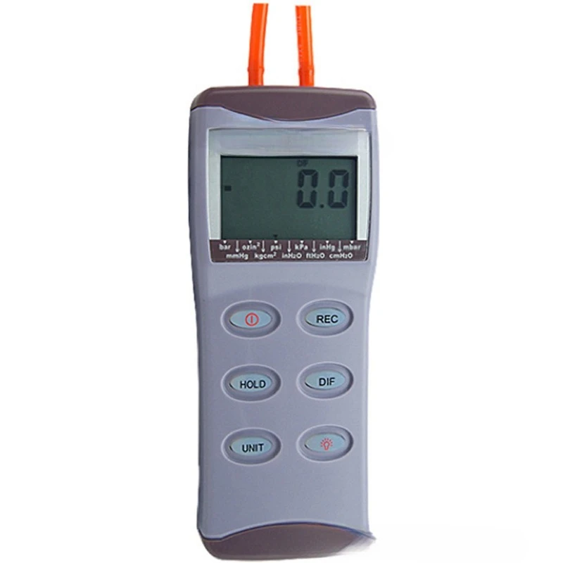 AZ82100 High Precision Electronic Differential Pressure Gauge AZ-82100 Differential Pressure Gauge Pressure Gauge