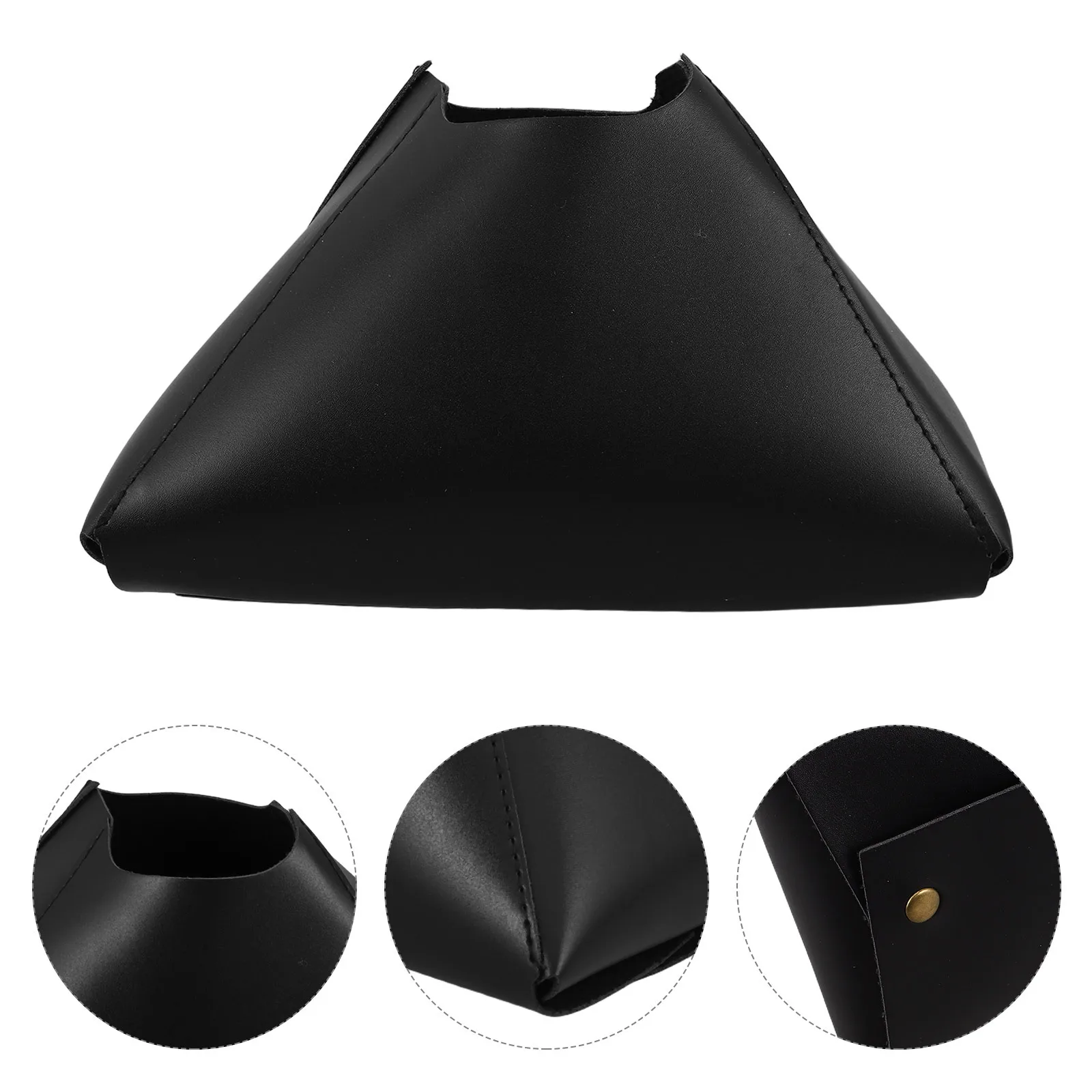 

PU Tissue Box Holder Modern Nordic Style Decorative Organizer for Bathroom Office Desk Nightstand Car Effortless Paper