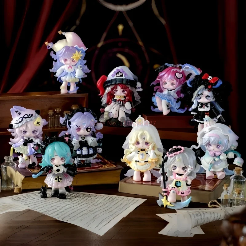 

In Stock Ninita Witch Revelation Series Blind Box Cute Pvc Models Trendy Toys Collectible Desktop Decor Mystery Box Gift Toy