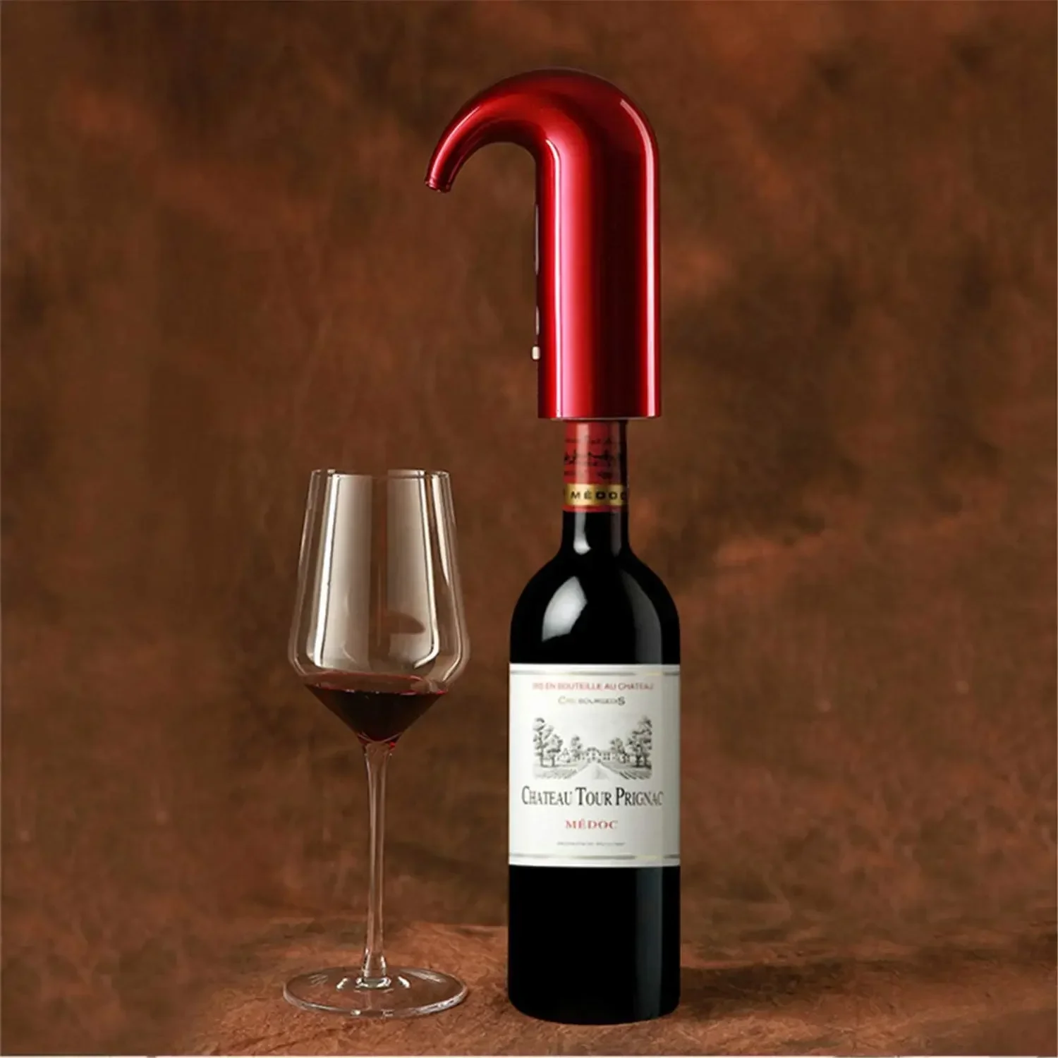 

Electric Wine Aerator Decanter,Automatic Wine Dispenser,Red and White Wine Accessories for Enthusiast