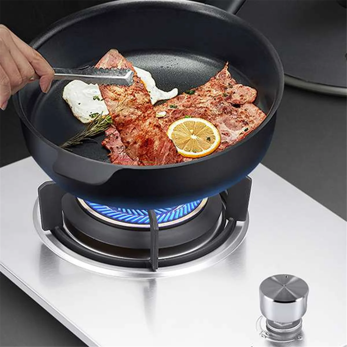 A88M 5 قطعة مقابض موقد غاز معدني 6 مللي متر طباخ التحكم المدى مقبض الفرن الموقد مقبض الغاز الفرن التبديل استبدال الملحقات