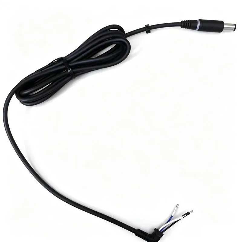 10pcs Replacement DC Tip Power Cable 7.4*5.0mm 7.4x5.0mm for Dell Laptop Notebook Charger DC Cord Cable Around1.8m