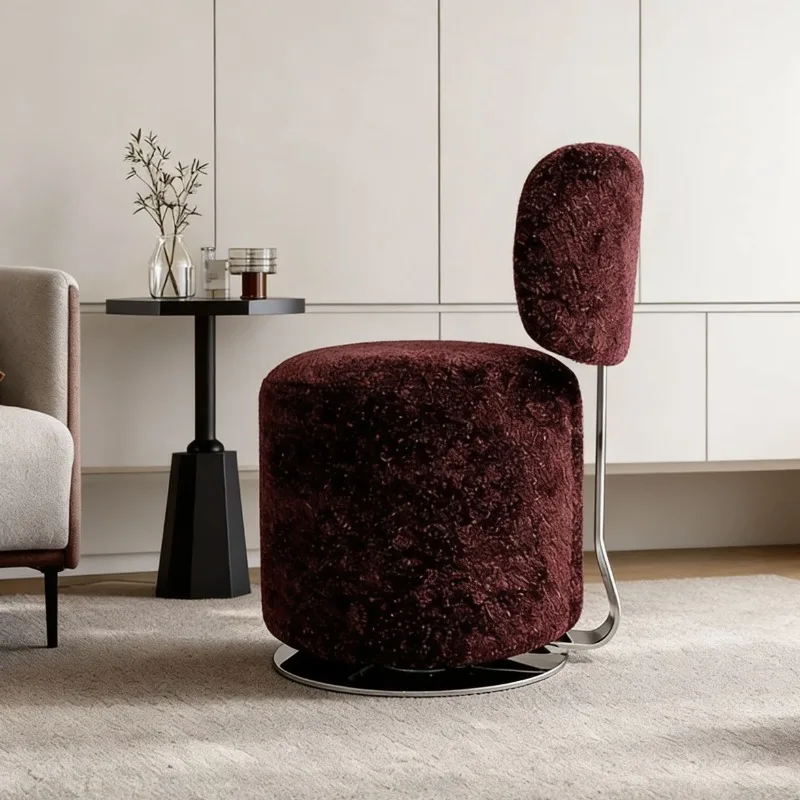 Rotating makeup stool living room bedroom B & B creative rotating backrest dressing chair