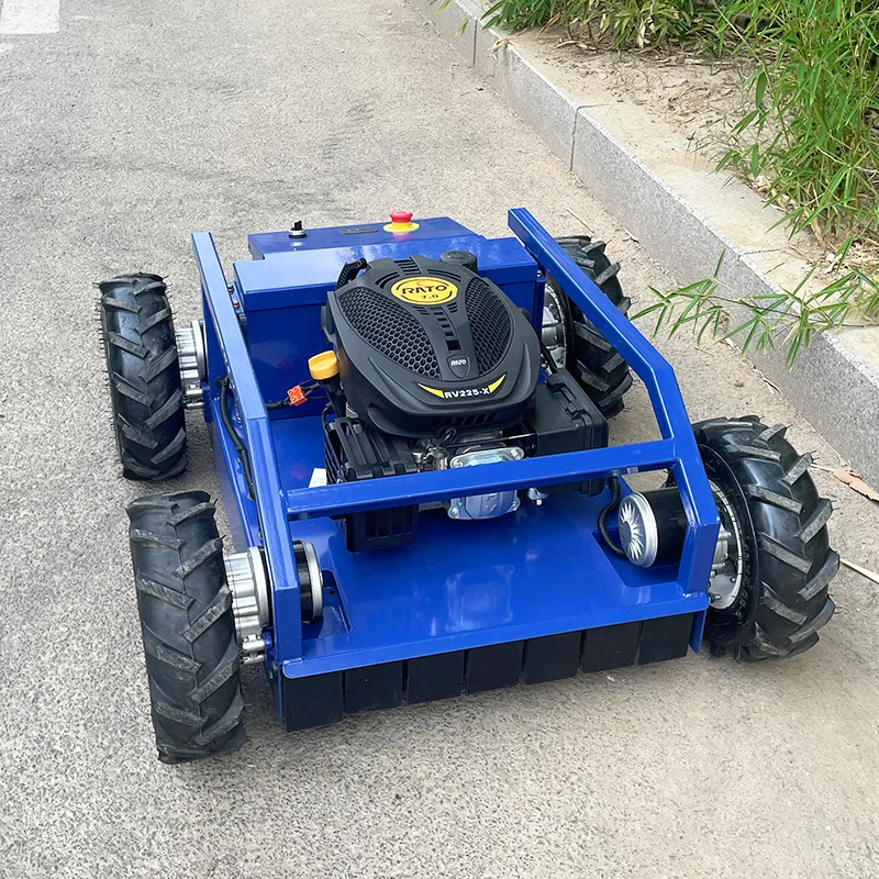 カスタマイズ可能な刈り幅500mm、リモコン操作、家庭用小型芝刈り機、リモコン高さ調整機能付きロボット芝刈り機