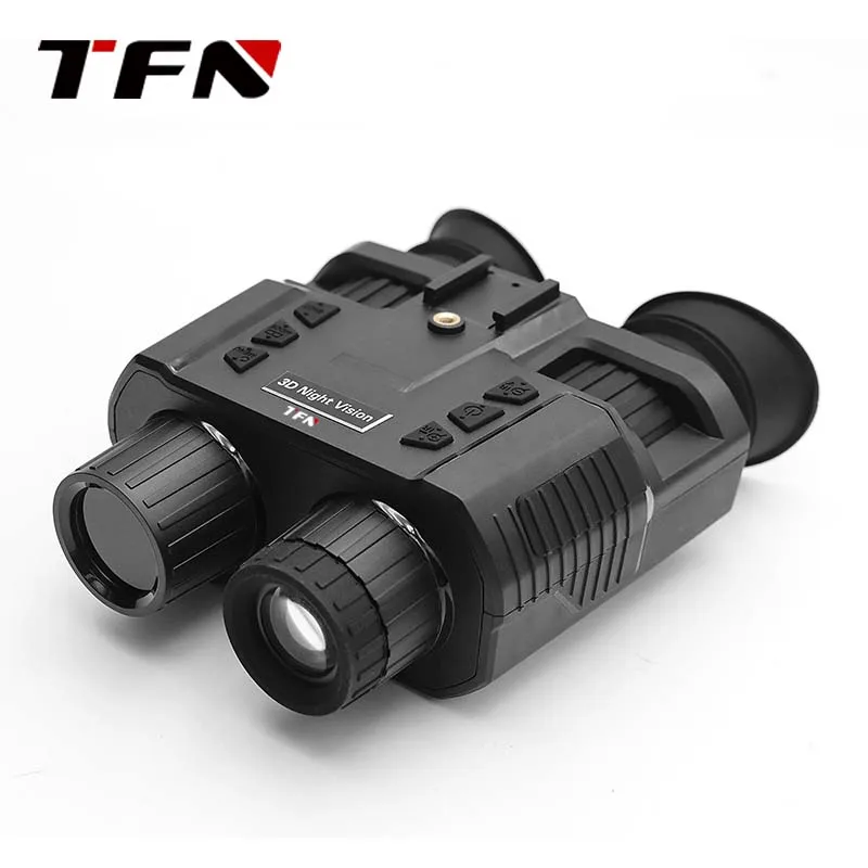 TFN MV10 Naked-Eye 3D Night Vision Goggles 7x Zoom 250-300m IR Diopter Adjustable IP54 for Hunting Wildlife