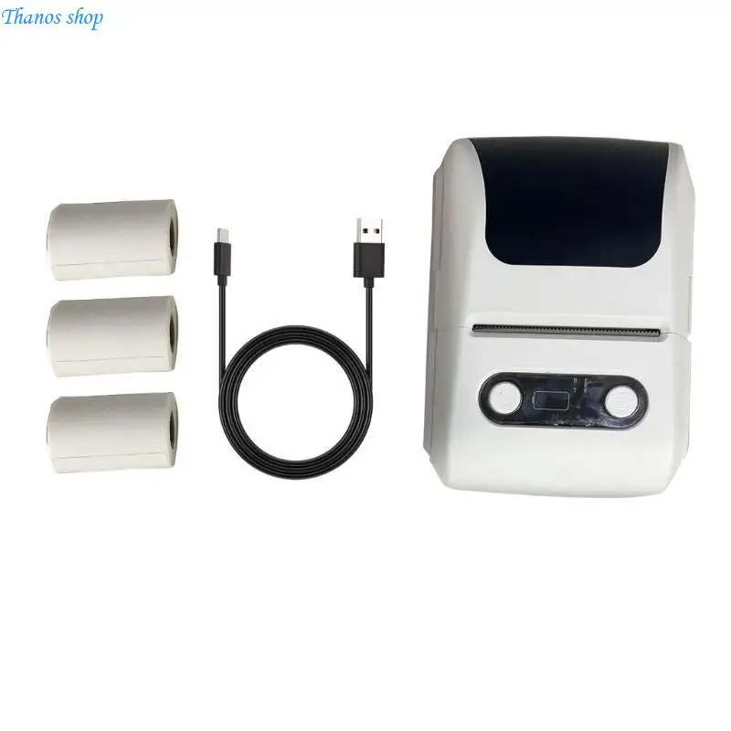 Wireless Portable Label Maker Machine With Fast Thermals Printing For Office Inventory Kitchen Storage And Baby Items X37A