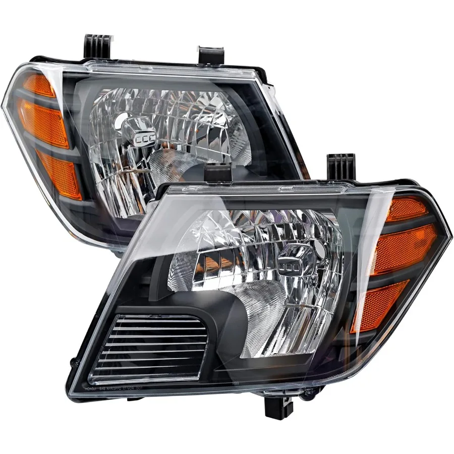 

Headlights Assembly Pair Compatible with 20092020 Nissan Frontier S SL SV SE LE XE PRO4X Desert Runner Replace 26060ZL40A 26060